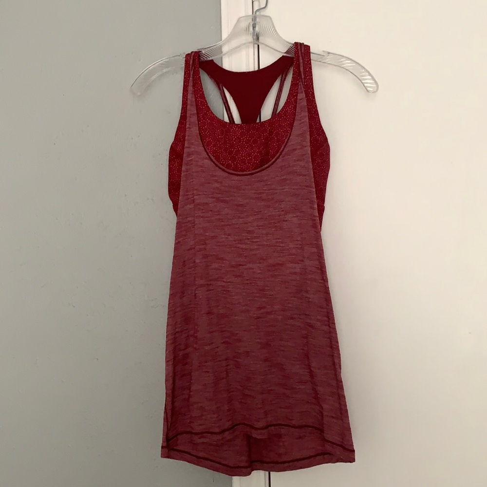 Lululemon shelf bra tank
